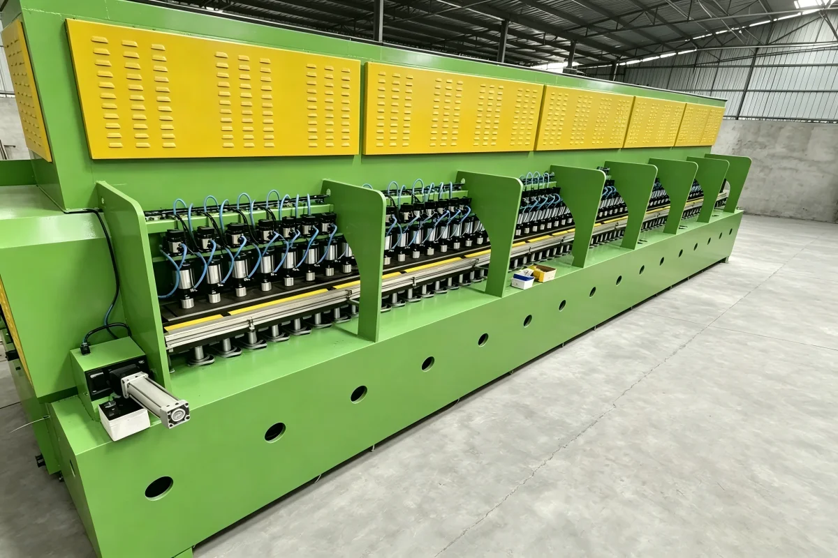Machine control panel view